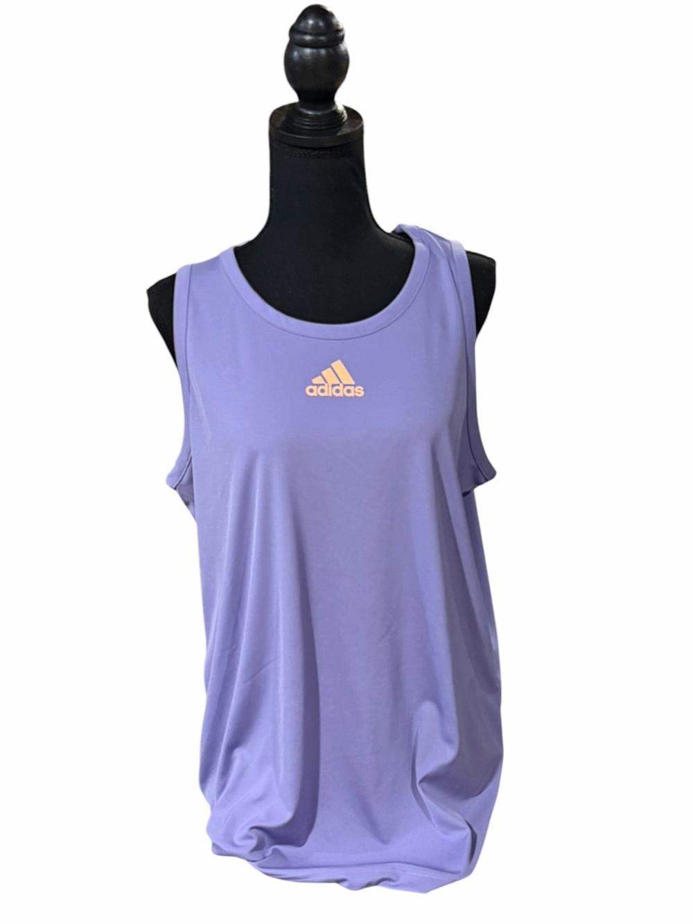 New Adidas 3G Athletic Tank Top Women's Size Large Magic Lilac Purple Gym Shirt